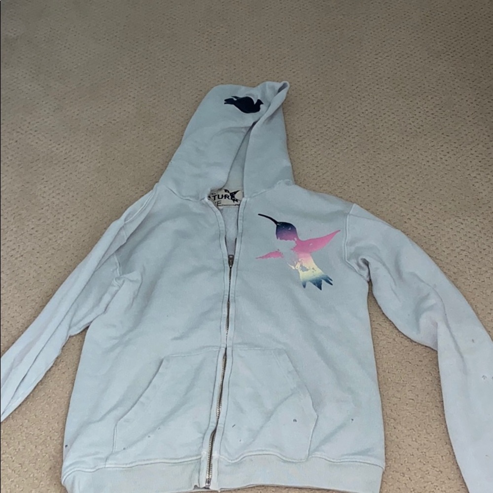 Distressed Free City hoodie